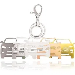 Silver Valley Key Chain Customized With Your Car No. Plate on Model Keychain-picture-18