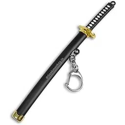 Silverline Samurai Katana Keychain for Boys and Girls (With Scabbard).-picture-29