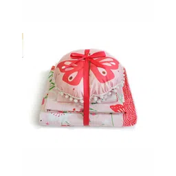 Silverlinen Kids Pink & Red Cotton 4 Piece Single Superfine Pure Cotton Bedding Set-picture-23