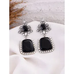 Silvermerc Designs Silver-Plated Classic Drop Earrings-picture-33