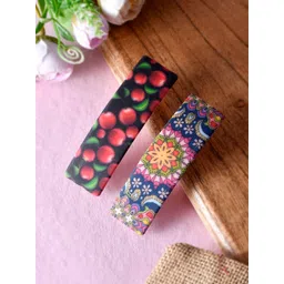 Silvermerc Designs Women Set of 2 French Barrettes-picture-19