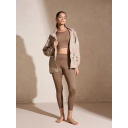 Silvertraq Women Full Coverage Heavily Padded Anti Odour Moisture Wicking Workout Bra image 5