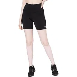 silvertraq Women's Gym Shorts (W241K_Black-picture-12