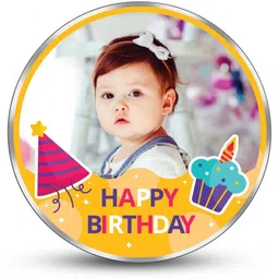 silviya BIS Hallmarked Personalized New Born Baby (NB-NEW5-20G231) S 999 20 g Silver Coin image 1