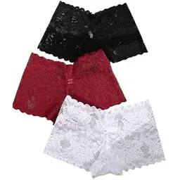 silvora Women Lace Panty | Nylon Net Transparent Lingerie | Soft & Breathable Fancy Underwear | Comfortable Stylish Innerwear-picture-41