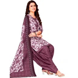 Simmu Printed Pure Cotton Unstitched Dress Material-picture-40