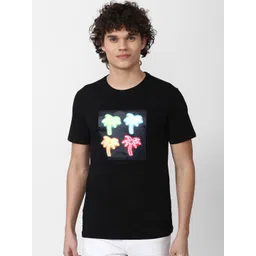 SIMON CARTER LONDON Graphic Printed Round Neck Slim Fit Casual T-shirt-picture-10