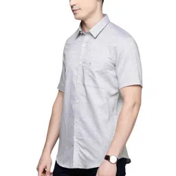 Simon Carter London Grey Slim Fit Shirt-picture-45