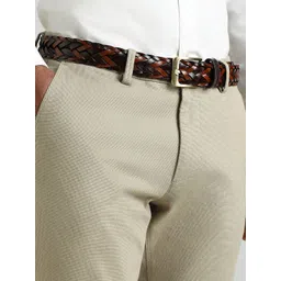 SIMON CARTER LONDON Men Braided Leather Belt-picture-26