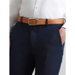 SIMON CARTER LONDON Men Leather Formal Belt image 3