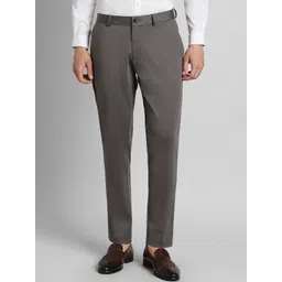 SIMON CARTER LONDON Men Mid-Rise Slim Fit Trousers-picture-26