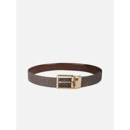 SIMON CARTER LONDON Men Printed Leather Belt-picture-19