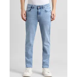 SIMON CARTER LONDON Men Slim Fit Heavy Fade Clean Look Stretchable Jeans-picture-32