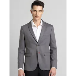SIMON CARTER LONDON Men Slim-Fit Single Breasted Formal Blazers-picture-27