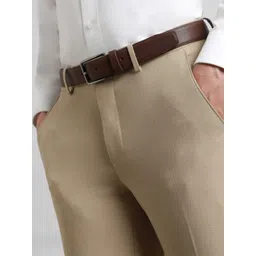 SIMON CARTER LONDON Men Textured Leather Formal Belt-picture-12