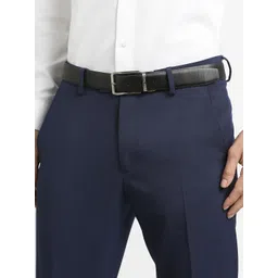 SIMON CARTER LONDON Men Textured Leather Formal Belt-picture-26