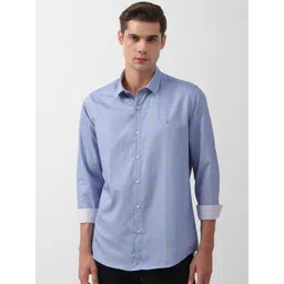 SIMON CARTER LONDON Slim Fit Conversational Printed Pure Cotton Casual Shirt image 1