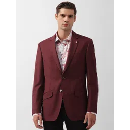 SIMON CARTER LONDON Slim-Fit Notched Lapel Collar Single-Breasted Formal Blazer-picture-19