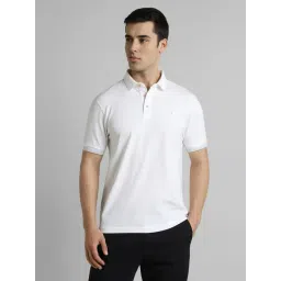 Simon Carter London White Cotton Slim Fit Polo T-Shirt-picture-14