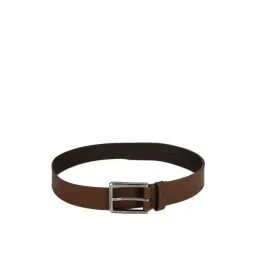 Simon Carter Brown Leather Waist Belt for Men-picture-13
