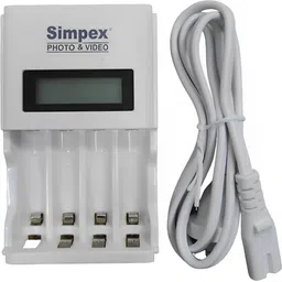 Simpex 333 Pro Fast Charger for AA/AAA Rechargeable Batteries with LCD DisplayCamera Battery Charger-picture-26