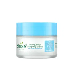 Simple Water Boost Skin Quench Sleeping Creme for Dry Sensitive Skin with Pentavitin - 40g-picture-30