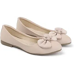 simplex Women’s Elegant Bow Ballerina Flats | Soft Comfort Slip-On Ballet Shoes | Party & Casual Wear-picture-51