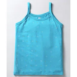 Simply Sinker Knit Slips With Fruits & Animal Print Pack Of 3 - Navy Blue Pink & Turquoise image 2