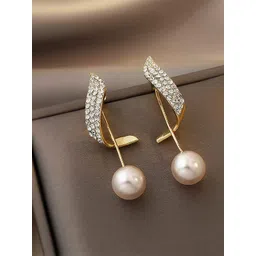 Simran Creation Geometric Drop Earrings image 1