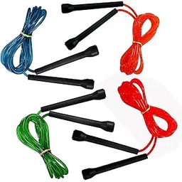 Simran Sports Combo Speed Fitness Skipping Rope Pack of 4 (A20)-picture-19