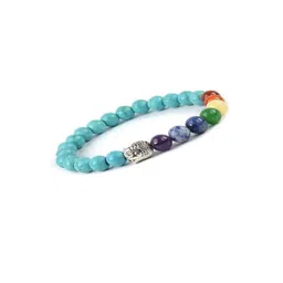 SINDURRI CREATIONS Blue Unisex Elasticated Bracelet-picture-33