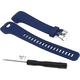SING F LTD Blue Watch Strap Embossing Sports Band Bracelets Wrist Straps for Fitness Watch Garmin vivosmart HR+ Plus-picture-30