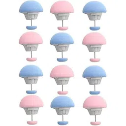 SINGARO 12 PCS Bed Sheet Clips Mushroom Duvet Cover Pins Holding Clips Non-Slip Cover Fixator Comforter Quilt Anti-Movement Bed Quilt Clamps with One-Key Unlock for Blanket RANDOM COLOR-picture-26