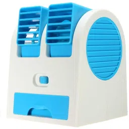 SINGHALTRADE Mini AC USB Portable Water Air Cooler With Dual Fan Cooler image 1
