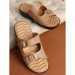 SIRDENILL Women Buckles Comfort Heels Sandals-picture-28