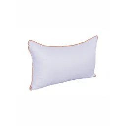 Siroki Bond Orange & White Polyester Breathable Rectangular Sleep Pillow-picture-38