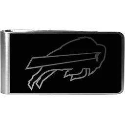 siskiyou NFL Buffalo Bills Black & Steel Money Clip-picture-24