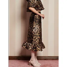 SISTER JANE Printed Midi Straight Skirts-picture-52