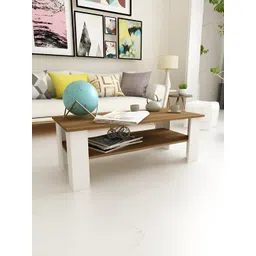 SIVOM Cofee Brown Wooden Rectangle Bedside Table-picture-41