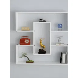 SIVOM White Multipurpose Modular Wall Shelf-picture-18