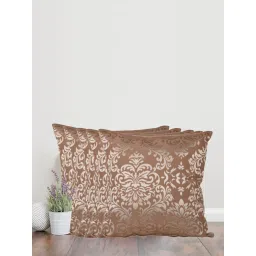 Sivya by Home Brown Damask Self Design Cushion Covers (Pack of 5)-picture-20