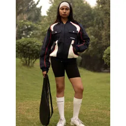 SIX5SIX Cotton Tailored Jacket With Patchwork-picture-11