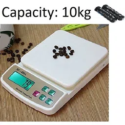 Siya Shine Electronic Digital 1Gram-10 Kg Weight Scale, Kitchen weighing scale capacity10kg Weighing Scale-image-2