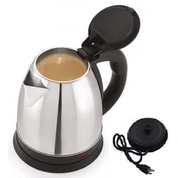 siya shine Electric Heat Kettle [ FAST BOIL ] : This 1500W electric kettle has concealed heating elements and can boil up to 2 litres of water in 5 to 7 minutes, quicker and safer. Start your day with a cup of instant lemon tea, green tea, hot water. Auto switch off when water boils. We can also use this kettle on travel. Electric Kettle-picture-16