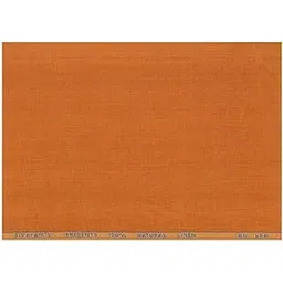 SIYARAM'S 60LEA 100% NATURAL LINEN PLAIN ORANGE COLOUR UNSTITCHED SHIRT FABRIC-1.6 METRES / VV4942-picture-34