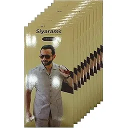 siyaram's Men's Poly Cotton Unstitched 2.8 m Safari Suit Fabric (Random Colours, Free Size)-picture-17