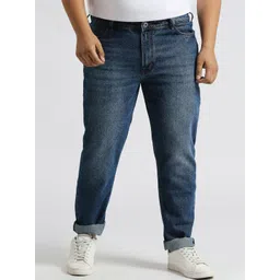 Sizeupp Plus Size Men Slim Fit Mid-Rise Jeans-picture-31