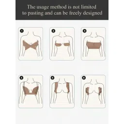 sizi BoobTape for Women & Breast Tape Breast Lift for Strapless Dress Nipple Tape for Women - Multipurpose Body Tape for Women Push Up Breast Lift Bra Booby Tape for Breast image 5