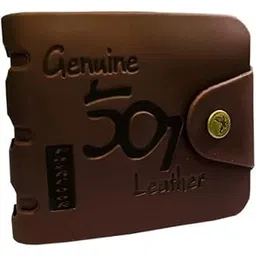 Sizzers Men's PU Leather Brown Color Wallet Khaki Artificial Leather Wallet Designer Bugs Tan-picture-32