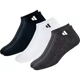 sjeware Polyester Men And Women Ankle Length Socks Free Size (Pack Of 3) (Multicolor)-picture-21
